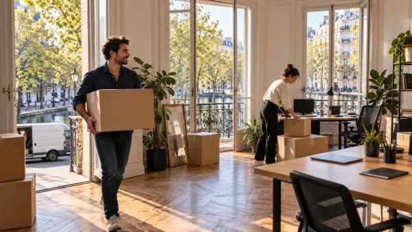 Guide pratique pour un transfert d'entreprise serein à Paris