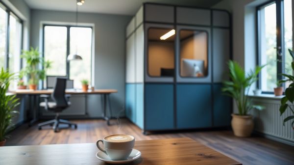 Optimisez votre espace de travail avec une cabine acoustique entreprise